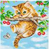 Diamantov&aacute; malba "Crystal Art Kit", 30 x 30 cm Kitten
