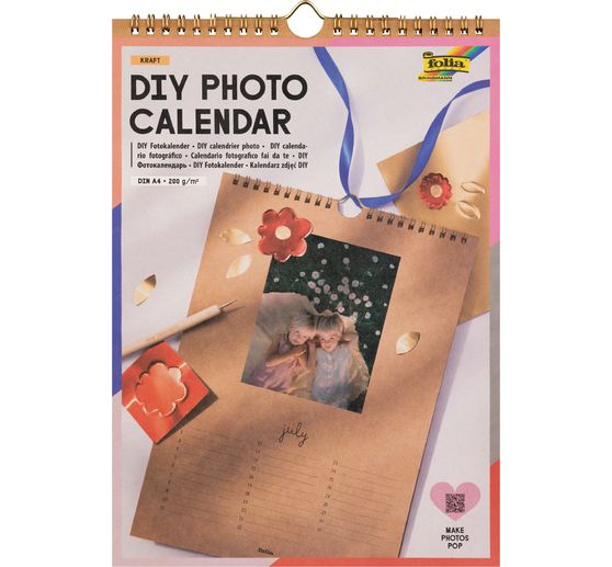 DIY Fotokalend&aacute;ř "Kraft"