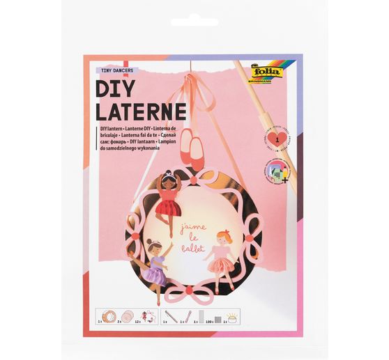 Lanterns handicraft set incl. LED light