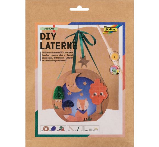 Lanterns handicraft set incl. LED light