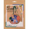 Lanterns handicraft set incl. LED light Woodland