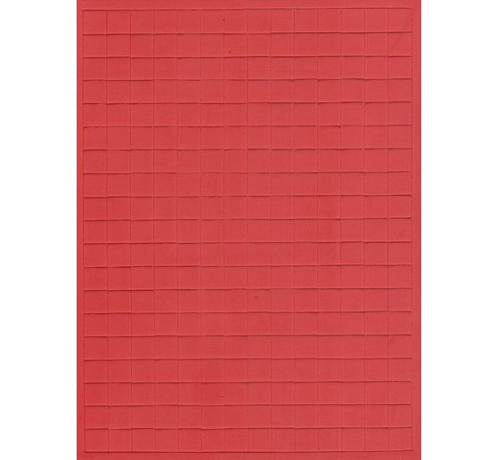 Foam rubber mosaic, self-adhesive