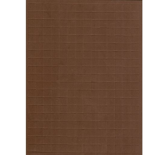 Foam rubber mosaic, self-adhesive