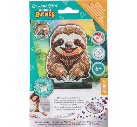 Diamond Painting "Crystal Art Wildlife Buddies"