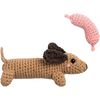 Mini sada na h&aacute;čkov&aacute;n&iacute; Sausage Dog