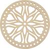 Macram&eacute; knotting disc round, 20 cm