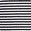 Žebrovan&aacute; jersey l&aacute;tka "Stripes" Čern&aacute;