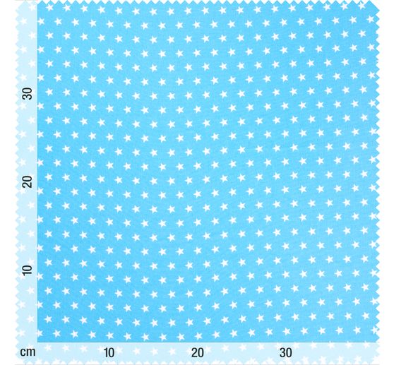 Cotton poplin fabric "Stars"