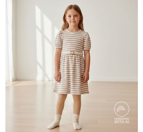 Žebrovan&aacute; jersey l&aacute;tka "Stripes"