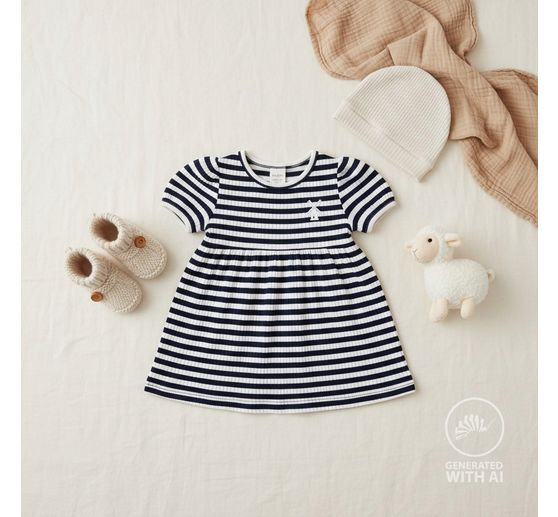 Žebrovan&aacute; jersey l&aacute;tka "Stripes"