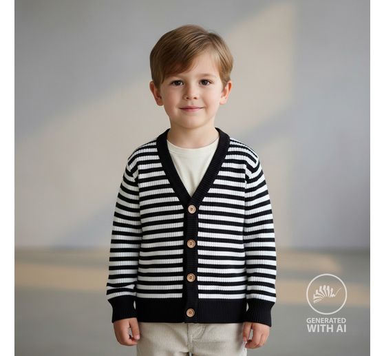 Žebrovan&aacute; jersey l&aacute;tka "Stripes"