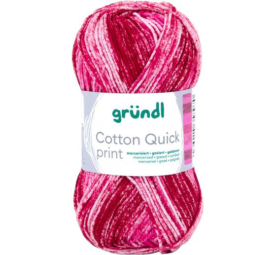Gr&uuml;ndl Yarn &ldquo;Cotton Quick print&rdquo;