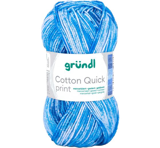 Gr&uuml;ndl Yarn &ldquo;Cotton Quick print&rdquo;