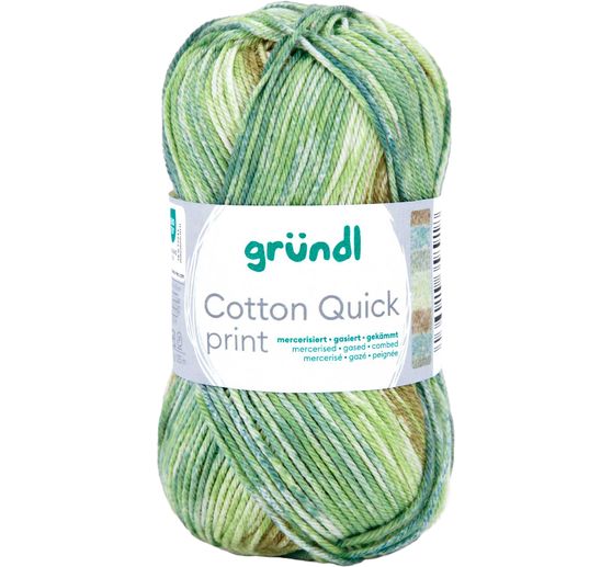 Gr&uuml;ndl Yarn &ldquo;Cotton Quick print&rdquo;