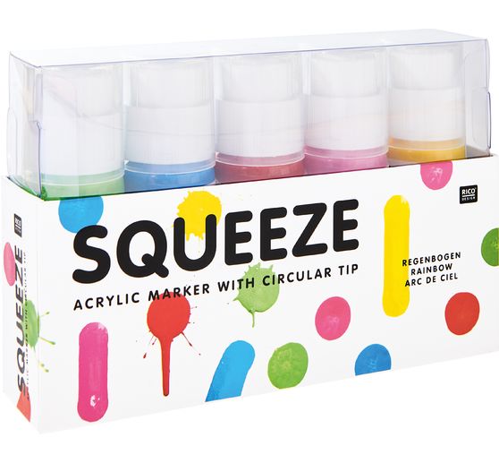 Sada Squeeze acrylic marker Rico Design