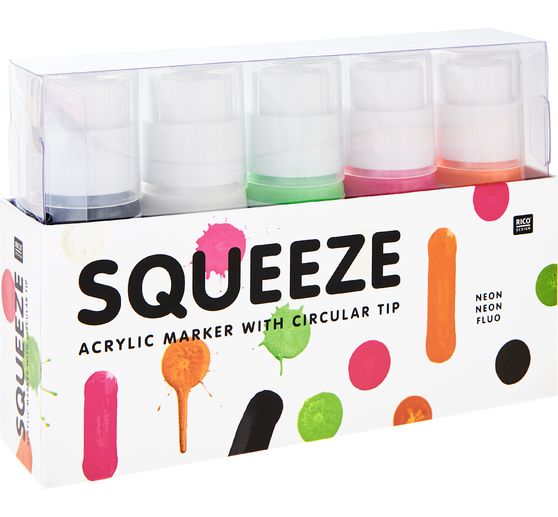 Sada Squeeze acrylic marker Rico Design