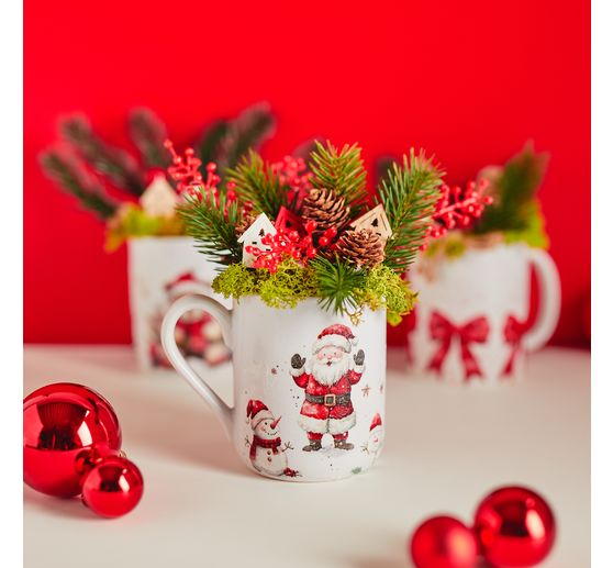 Pap&iacute;rov&eacute; kapesn&iacute;ky "Santa ve sněhu"