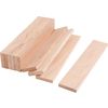 VBS Handicraft blocks "Maxi", 10 pieces Bukov&eacute; Dřevo