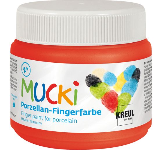 Prstov&aacute; barva na porcel&aacute;n MUCKI, 150 ml