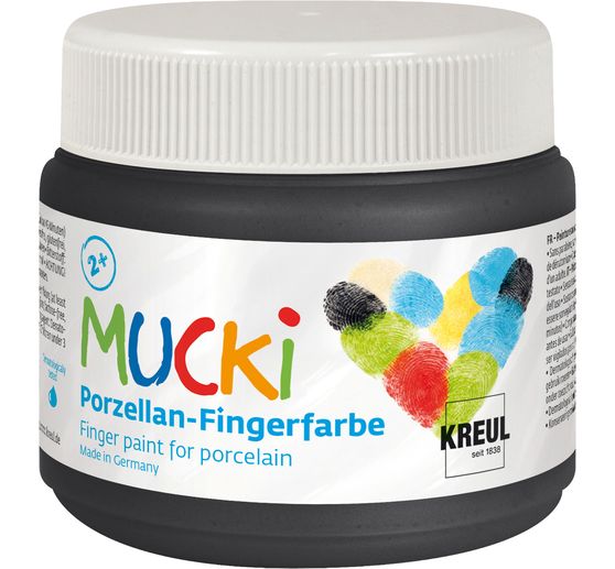 Prstov&aacute; barva na porcel&aacute;n MUCKI, 150 ml