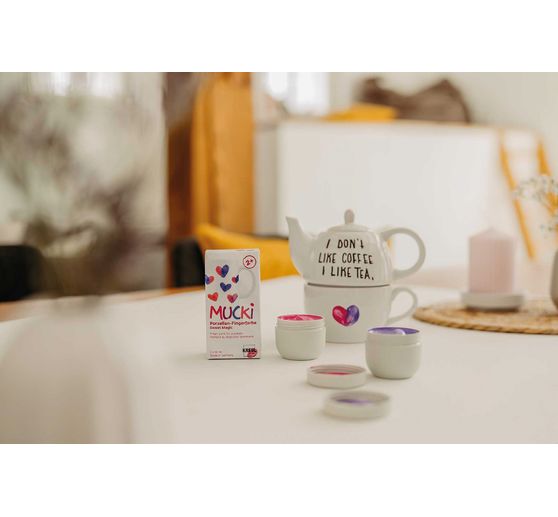 Sada porcel&aacute;nov&yacute;ch prstov&yacute;ch barev MUCKI, 2 x 50 ml