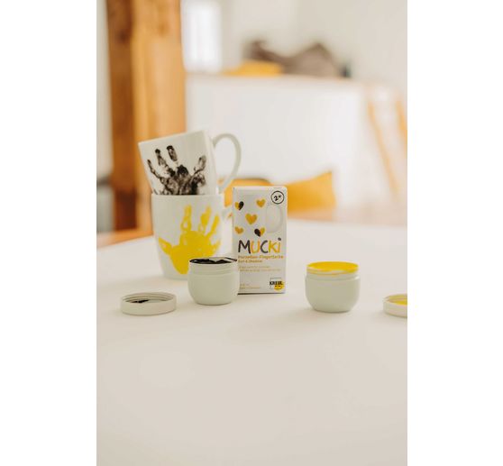 Sada porcel&aacute;nov&yacute;ch prstov&yacute;ch barev MUCKI, 2 x 50 ml