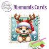 Sada karet "Diamonds" Christmas Dog