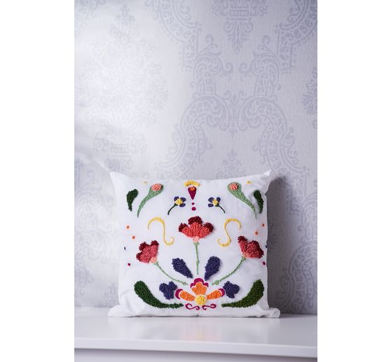 VBS Cushion cover, White, 39 x 39 cm