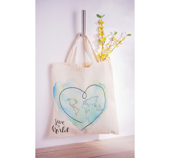 Bavlněné sáčky VBS "22 x 26 cm", přírodní bílá, 20 kusů