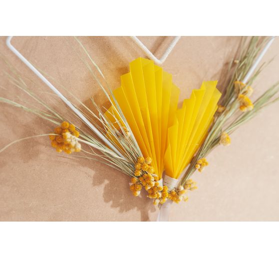 Rico Design Metal ring "Square", White