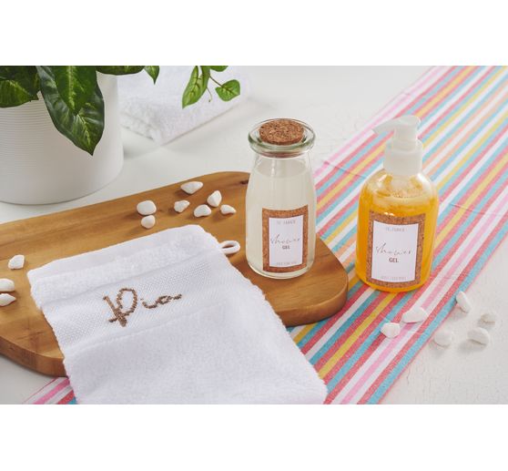 VBS glass bottle with cork