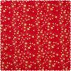 Cotton fabric "Stars", Red