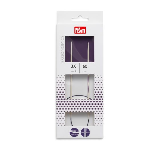 Prym Circular knitting needles "Ergonomics", 60 cm