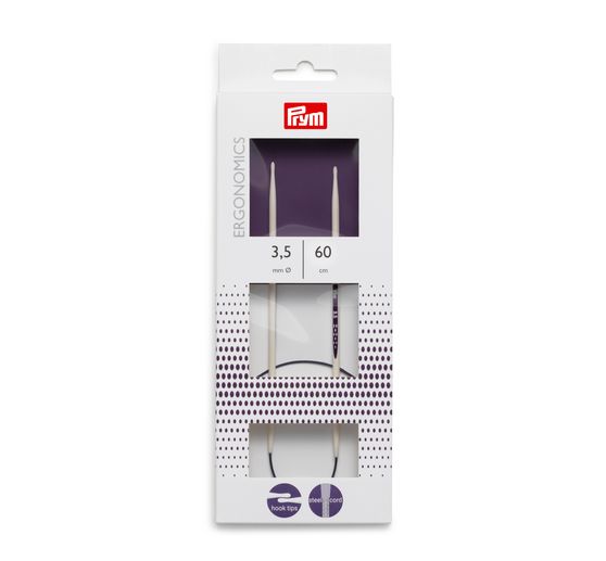 Prym Circular knitting needles "Ergonomics", 60 cm