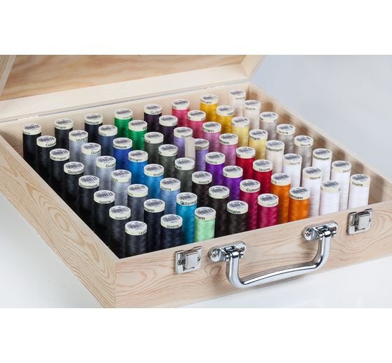 VBS Sewing thread wooden case
