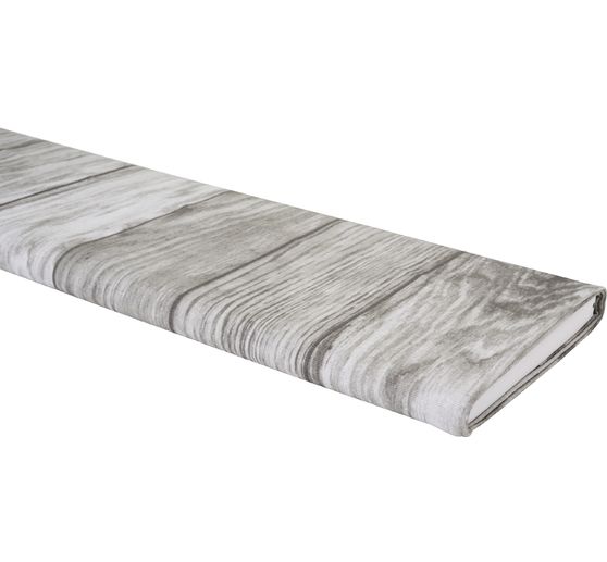 Tkanina s motivem "Wood look grey"