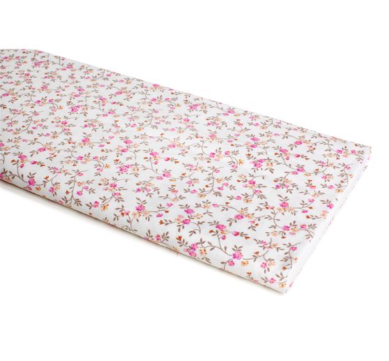 Cotton fabric "Gent", country house flowers