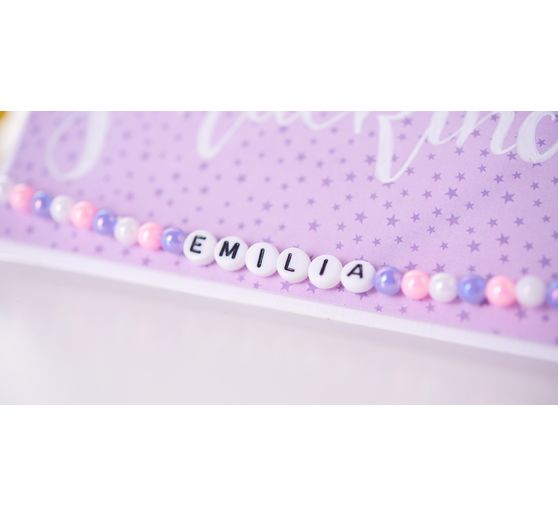 Pearl Letter Set, Round