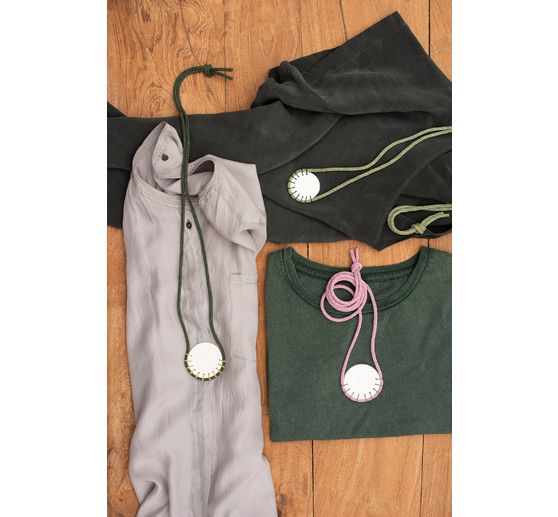 Pletená trubka z papírové příze, 30 m