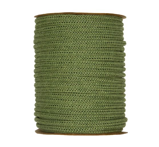 Pletená trubka z papírové příze, 30 m