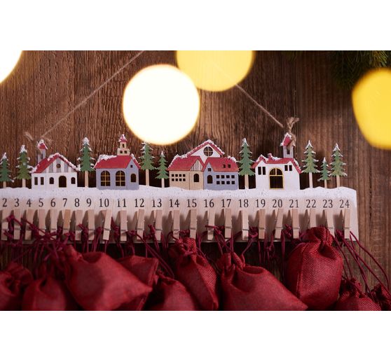 VBS Advent calendar with brackets