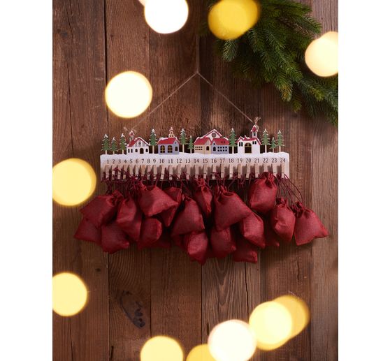 VBS Advent calendar with brackets