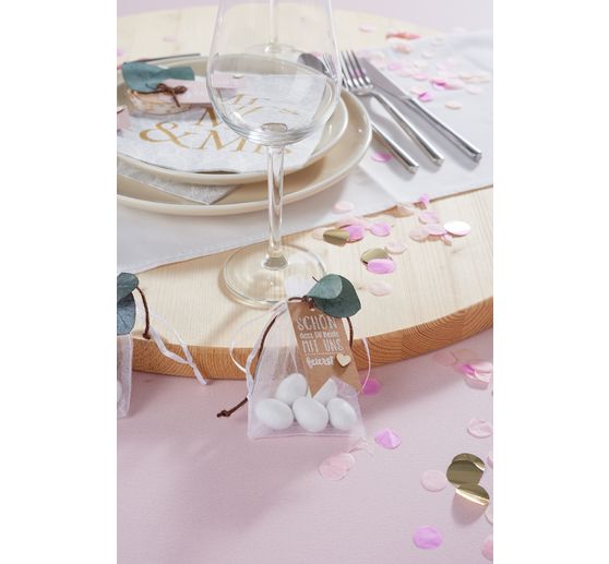 VBS Organza bags "11,5 x 15 cm", 100 pieces