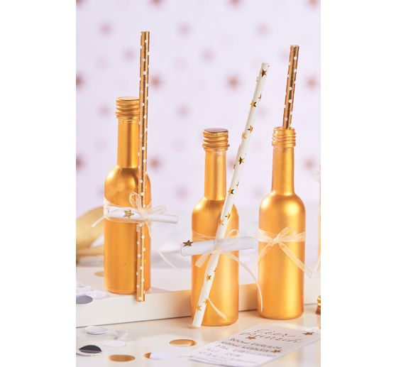 Paper straws, 25 pieces