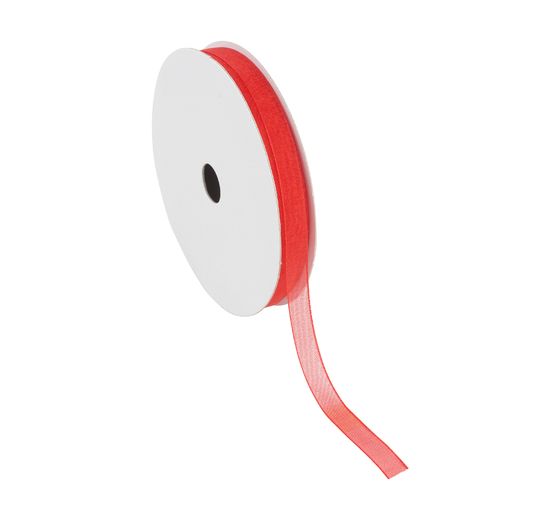 Organza ribbon, 6 mm