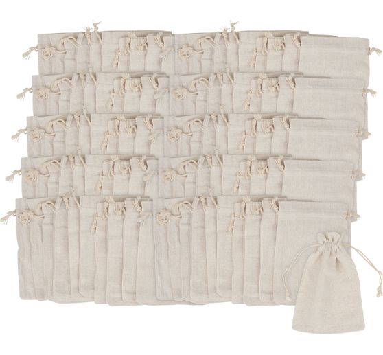 VBS jutový pytel "11 x 16 cm", 100 kusů