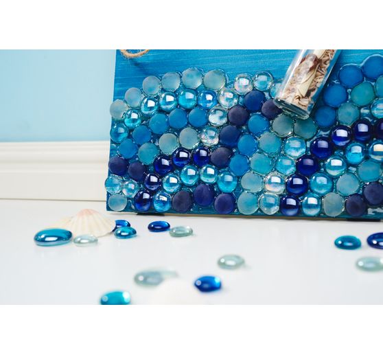 VBS Glass muggle Stones "Colorful", 1 kg