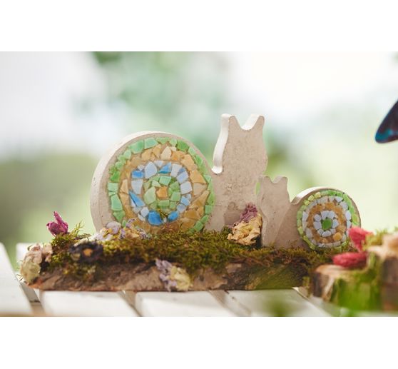 Broken glass mosaic, 2 kg, thickness approx. 3 mm