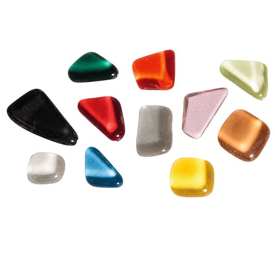 Soft glass broken mosaic "Colourful Mix", 500 g