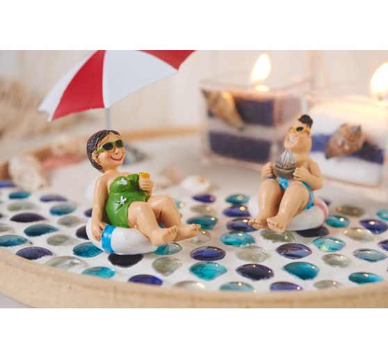 VBS Glass muggle Stones "Colorful", 1 kg